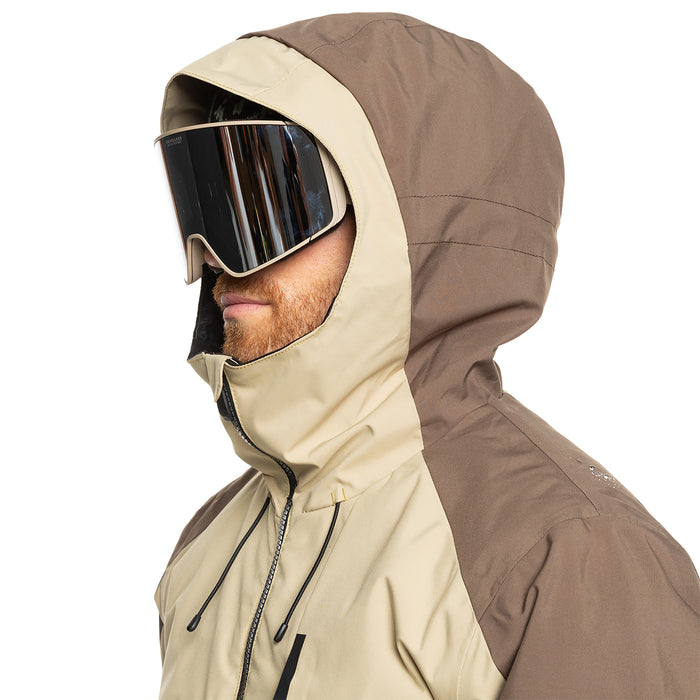 【OUTLET】Quiksilver MISSION BLOCK JK スノージャケット スノボウェア スキーウェア メンズ