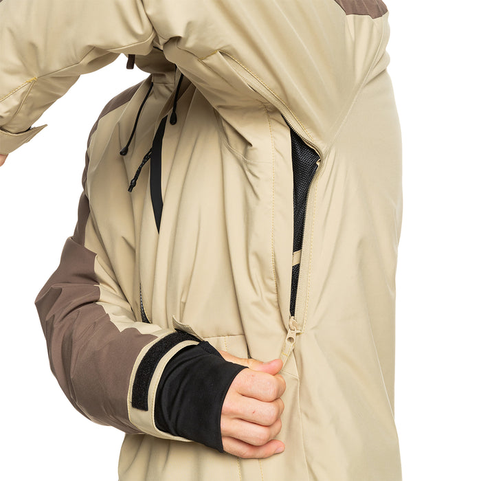 【OUTLET】Quiksilver MISSION BLOCK JK スノージャケット スノボウェア スキーウェア メンズ