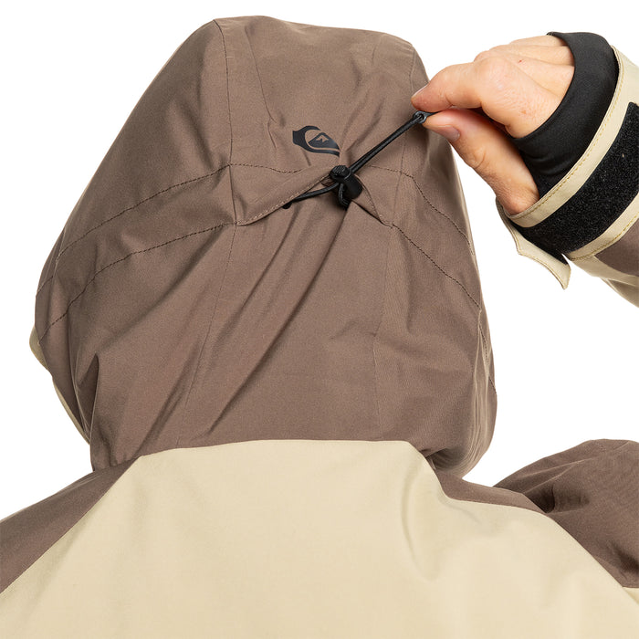 【OUTLET】Quiksilver MISSION BLOCK JK スノージャケット スノボウェア スキーウェア メンズ