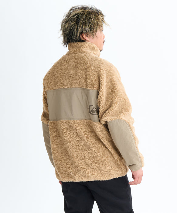 【OUTLET】Quiksilver メンズ BOA JACKET ボアジャケット アウター ルーズフィット 撥水