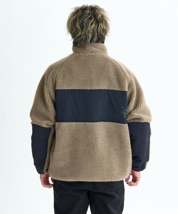 Quiksilver メンズ BOA JACKET ボアジャケット アウター ルーズ