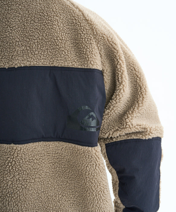 【OUTLET】Quiksilver メンズ BOA JACKET ボアジャケット アウター ルーズフィット 撥水