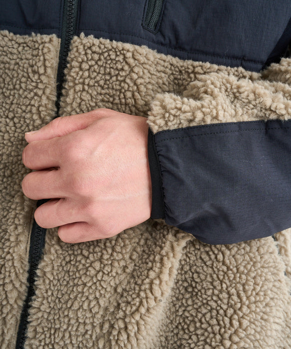 【OUTLET】Quiksilver メンズ BOA JACKET ボアジャケット アウター ルーズフィット 撥水