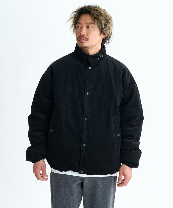 【OUTLET FAMILY SALE】Quiksilver メンズ COLD WIND JACKET コーデュロイジャケット ルーズフィット 撥水