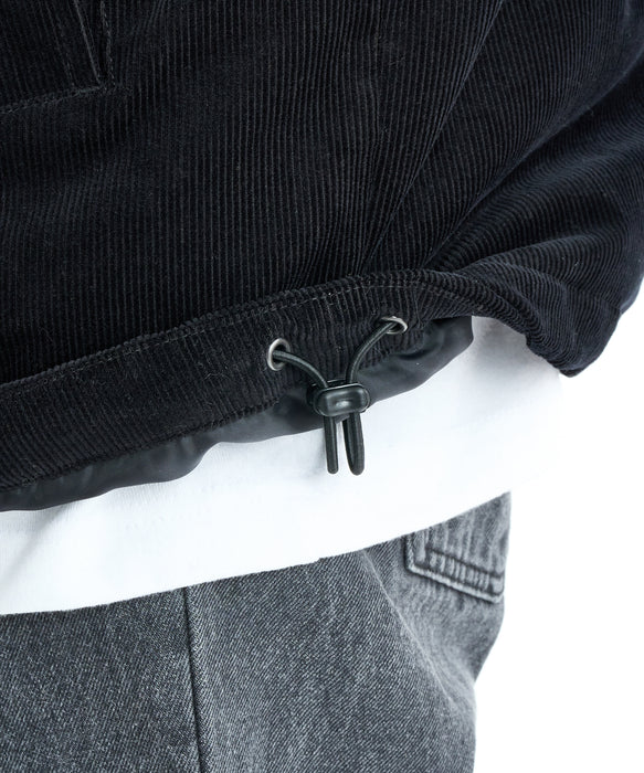 【OUTLET FAMILY SALE】Quiksilver メンズ COLD WIND JACKET コーデュロイジャケット ルーズフィット 撥水