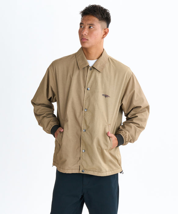 【OUTLET】Quiksilver メンズ PG COACH JACKET コーチジャケット ユーズドライク MERCURY