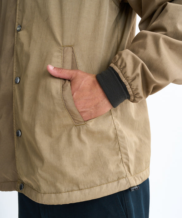 【OUTLET】Quiksilver メンズ PG COACH JACKET コーチジャケット ユーズドライク MERCURY