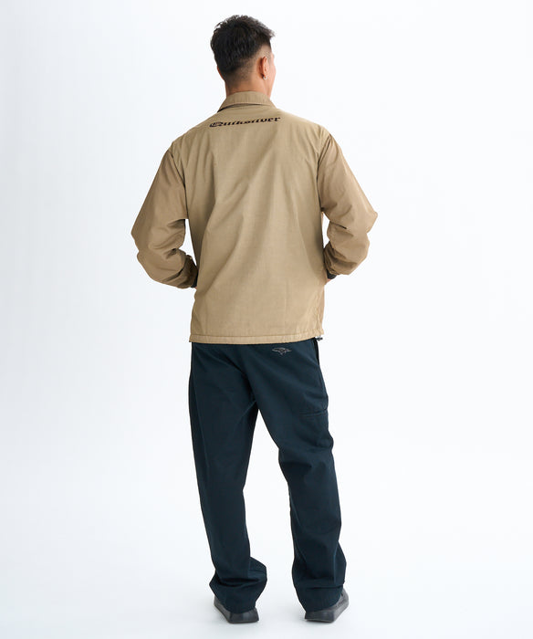 【OUTLET】Quiksilver メンズ PG COACH JACKET コーチジャケット ユーズドライク MERCURY
