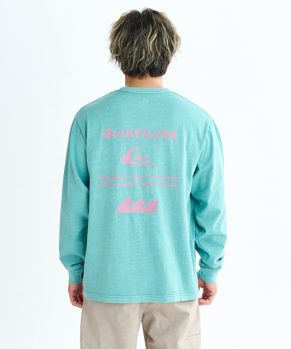 Quiksilver PG HAND DRAWN LT 長袖Tシャツ メンズ