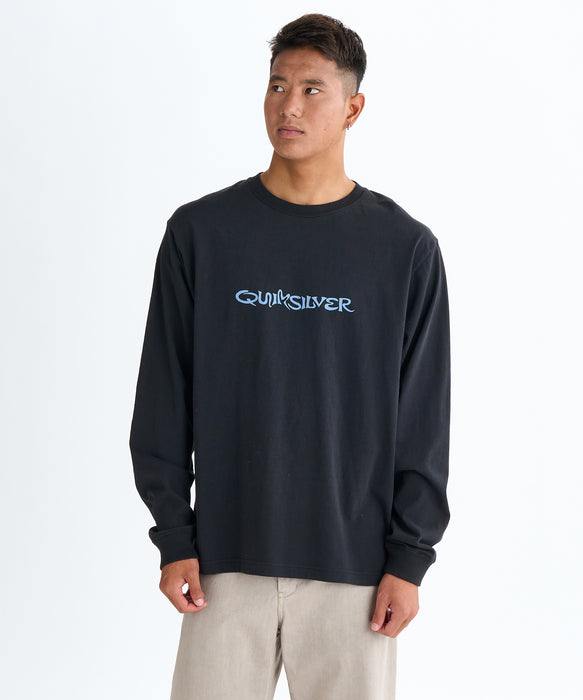 Quiksilver メンズ SNAKE TYPE LT 長袖Tシャツ