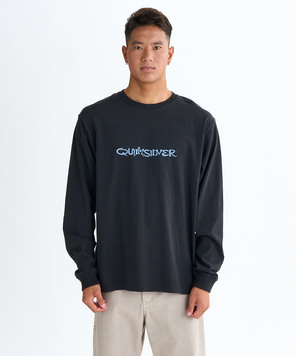 【OUTLET】Quiksilver メンズ SNAKE TYPE LT 長袖Tシャツ