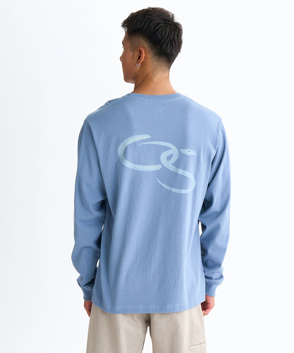 OUTLET FAMILY SALE】Quiksilver メンズ SNAKE TYPE LT 長袖Tシャツ