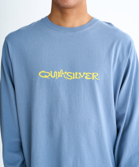 【OUTLET】Quiksilver メンズ SNAKE TYPE LT 長袖Tシャツ