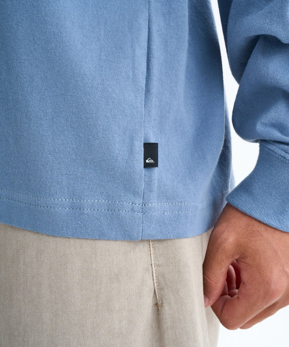【OUTLET】Quiksilver メンズ SNAKE TYPE LT 長袖Tシャツ