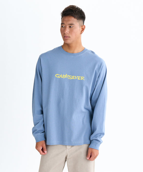 【OUTLET】Quiksilver メンズ SNAKE TYPE LT 長袖Tシャツ