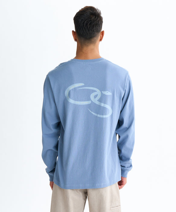 【OUTLET】Quiksilver メンズ SNAKE TYPE LT 長袖Tシャツ