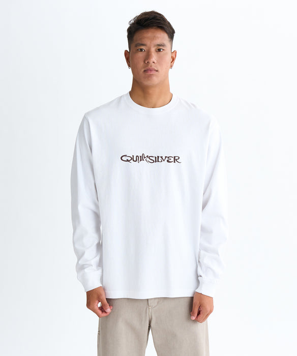 【OUTLET】Quiksilver メンズ SNAKE TYPE LT 長袖Tシャツ