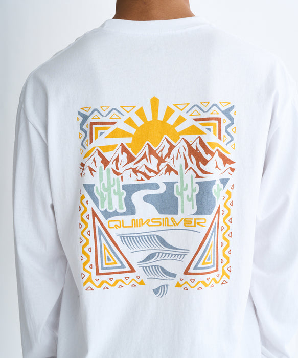 Quiksilver DESERT WAVES LT 長袖Tシャツ メンズ