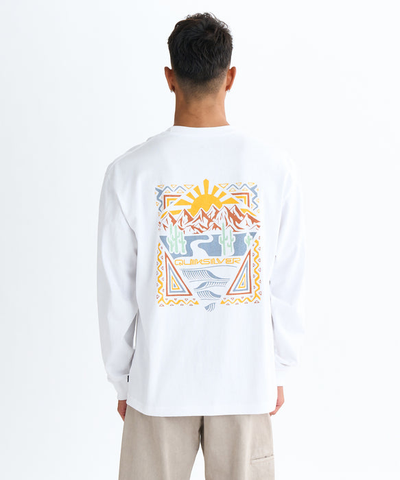 Quiksilver DESERT WAVES LT 長袖Tシャツ メンズ