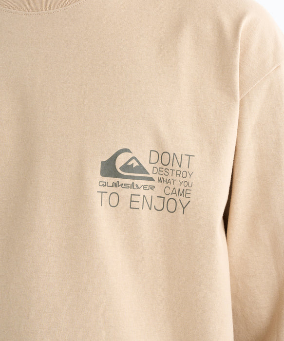Quiksilver TC DISTORTED BOX LT 長袖Tシャツ メンズ