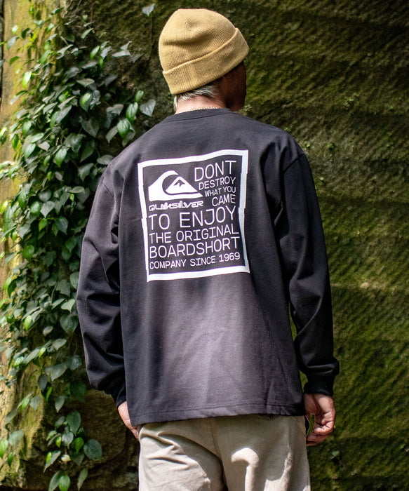 Quiksilver TC DISTORTED BOX LT 長袖Tシャツ メンズ