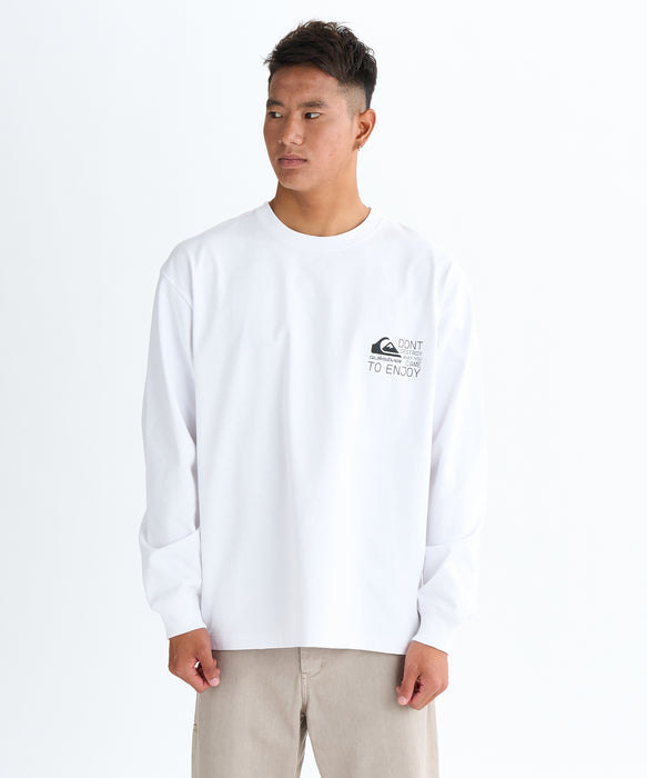 Quiksilver TC DISTORTED BOX LT 長袖Tシャツ メンズ