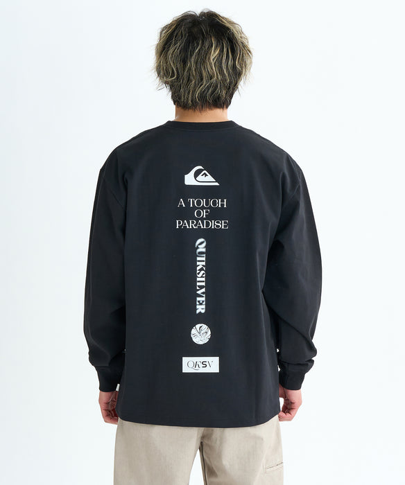 Quiksilver TC VERTICAL LOGO LT 長袖Tシャツ メンズ