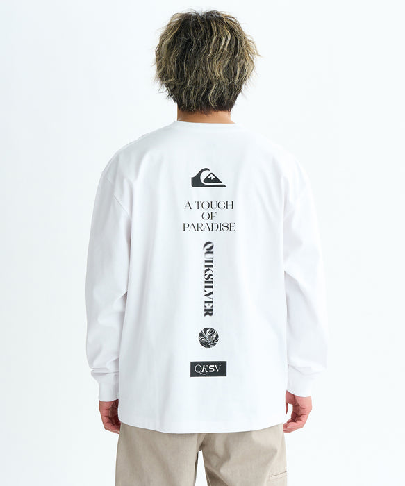 Quiksilver TC VERTICAL LOGO LT 長袖Tシャツ メンズ