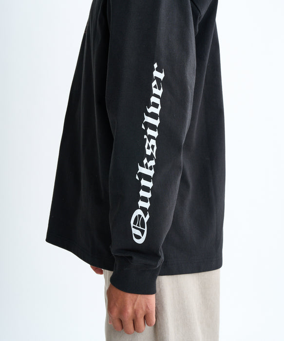 Quiksilver TC OLD ENGLISH LT 長袖Tシャツ メンズ