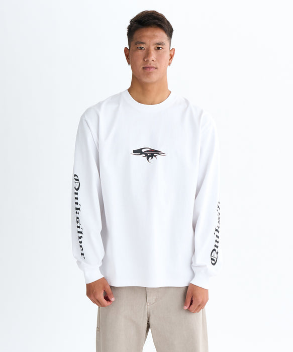 Quiksilver TC OLD ENGLISH LT 長袖Tシャツ メンズ