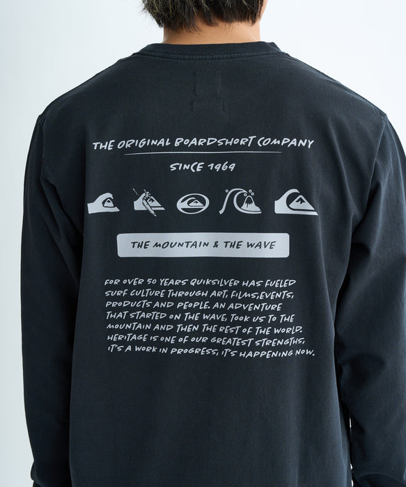 Quiksilver BW HISTORY POCKET LT 長袖Tシャツ メンズ