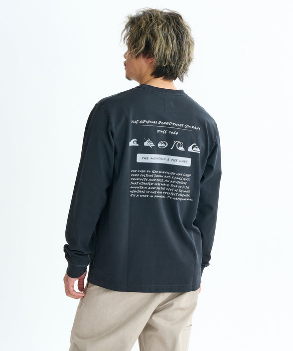 Quiksilver BW HISTORY POCKET LT 長袖Tシャツ メンズ