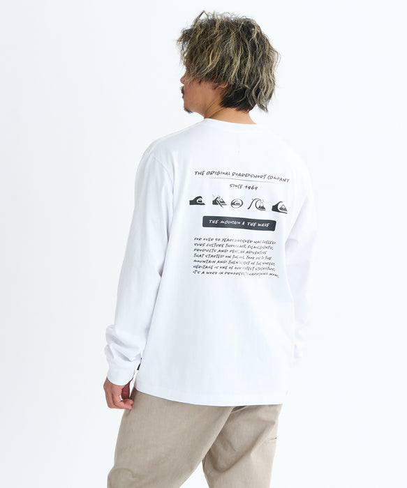 Quiksilver BW HISTORY POCKET LT 長袖Tシャツ メンズ