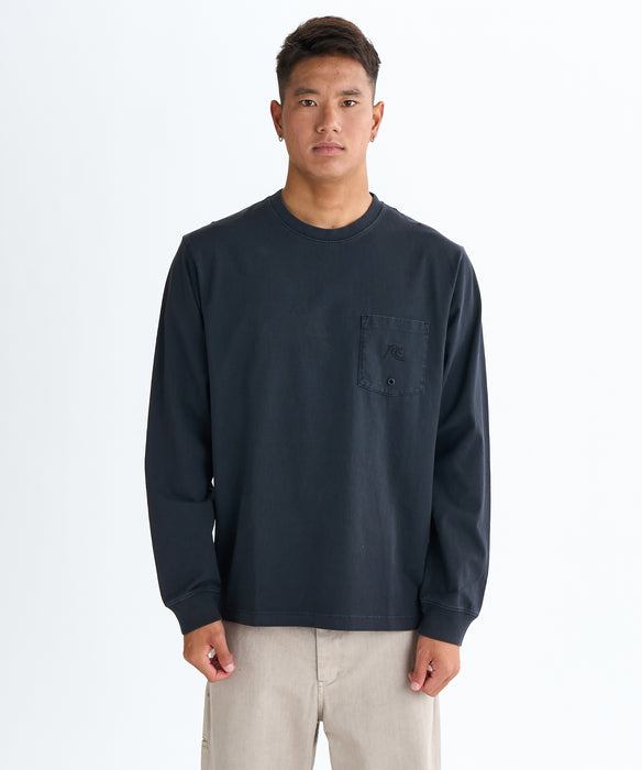 Quiksilver BW BUBBLE POCKET LT 長袖Tシャツ メンズ