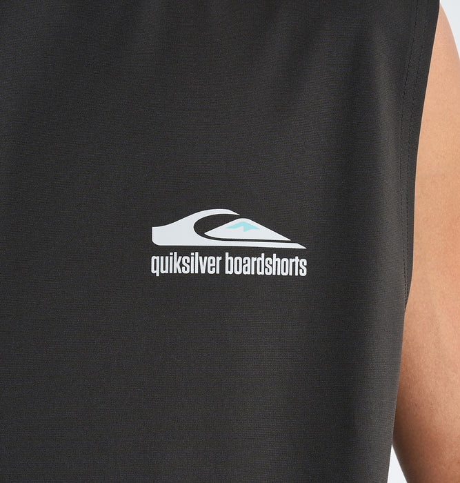 【OUTLET】Quiksilver GW QUIK DROP SLY メンズ サーフTシャツ ラッシュガード ノースリーブ タンクトップ