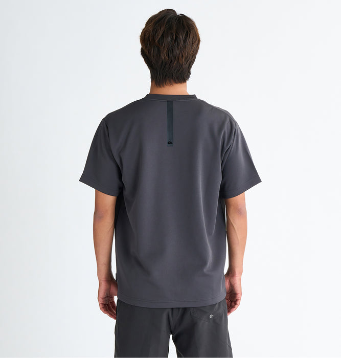 Quiksilver COMP LOGO SS メンズ サーフTシャツ ラッシュガード