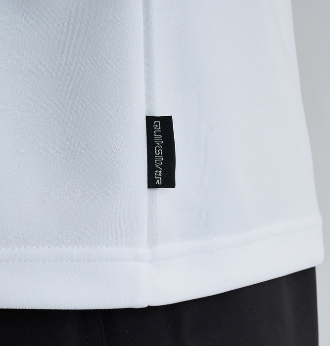 【OUTLET】QUIKSILVER メンズ IMPAIRED LOGO SS 半袖ラッシュガード サーフT UV CUT UPF 50+ レギュラーフィット
