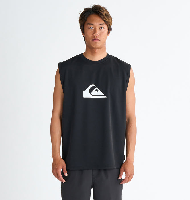 【OUTLET】Quiksilver COMP LOGO SLY メンズ サーフTシャツ ラッシュガード ノースリーブ タンクトップ