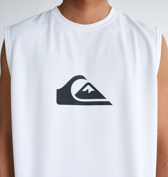 【OUTLET】Quiksilver COMP LOGO SLY メンズ サーフTシャツ ラッシュガード ノースリーブ タンクトップ