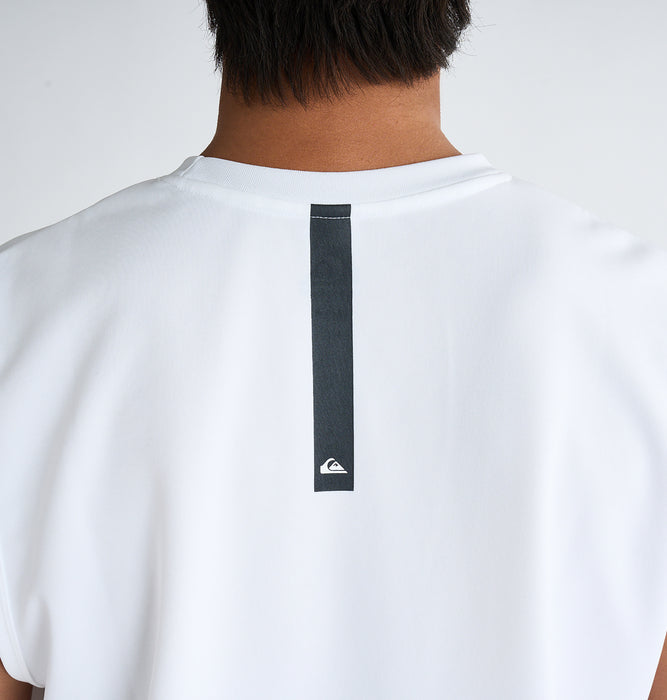 【OUTLET】Quiksilver COMP LOGO SLY メンズ サーフTシャツ ラッシュガード ノースリーブ タンクトップ