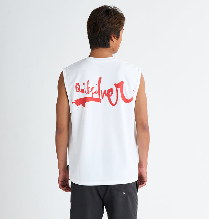 【OUTLET】Quiksilver IMPAIRED LOGO SLY メンズ サーフTシャツ ラッシュガード ノースリーブ タンクトップ