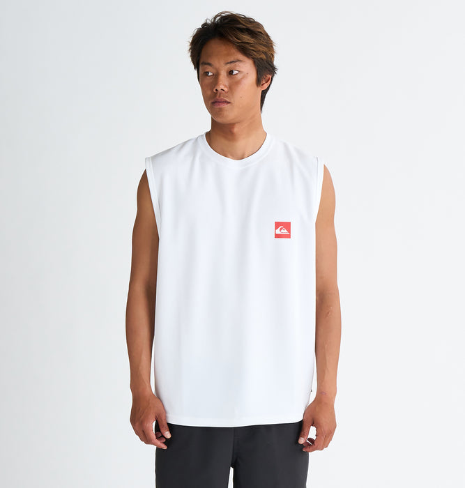 【OUTLET】Quiksilver IMPAIRED LOGO SLY メンズ サーフTシャツ ラッシュガード ノースリーブ タンクトップ