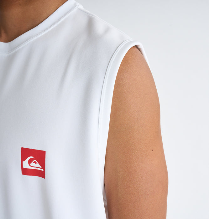 【OUTLET】Quiksilver IMPAIRED LOGO SLY メンズ サーフTシャツ ラッシュガード ノースリーブ タンクトップ