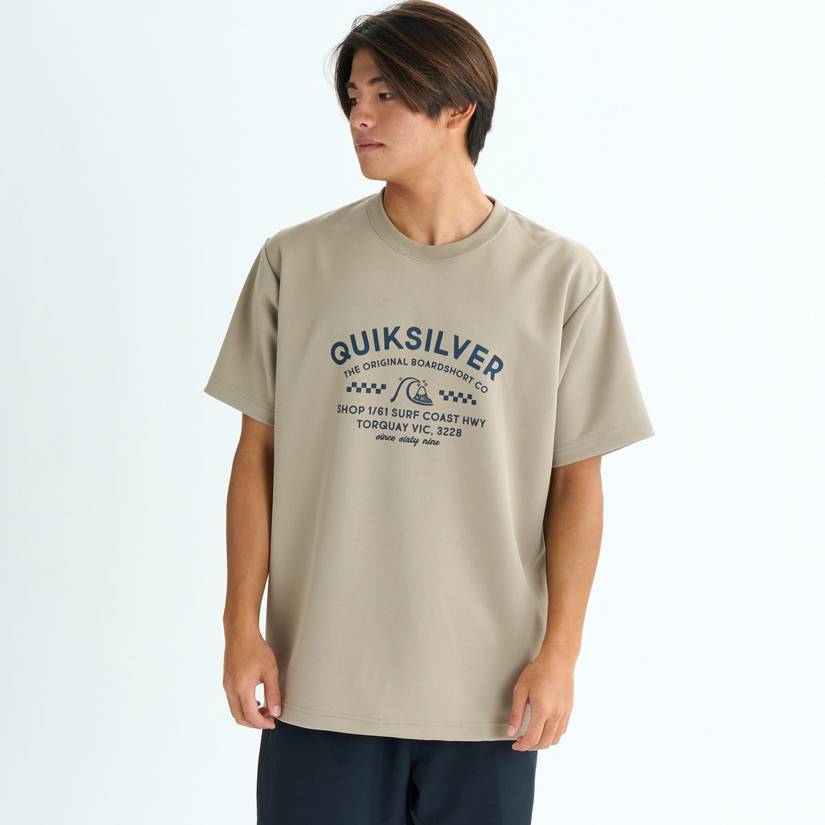 OUTLET FAMILY SALE】Quiksilver BRICKS AND MORTAR SS