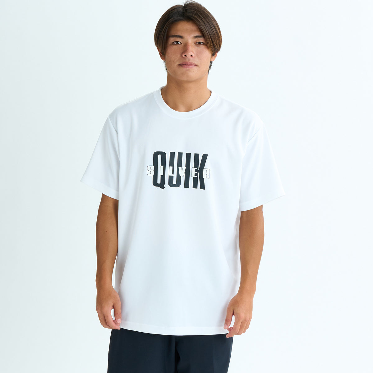 OUTLET】QUIKSILVER メンズ THE VOID SS 半袖ラッシュガード サーフT