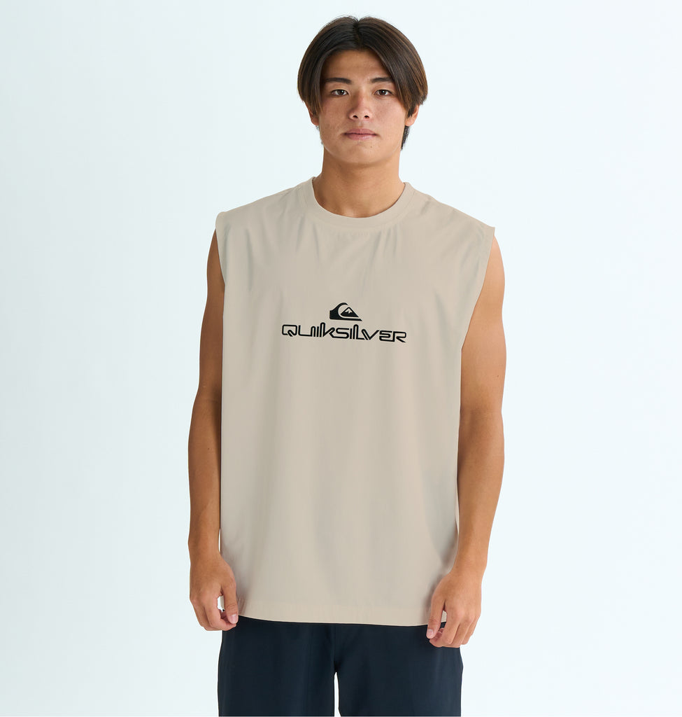 OUTLET】QUIKSILVER メンズ DOUBLE LOGO SL タンクトップ ノースリーブ
