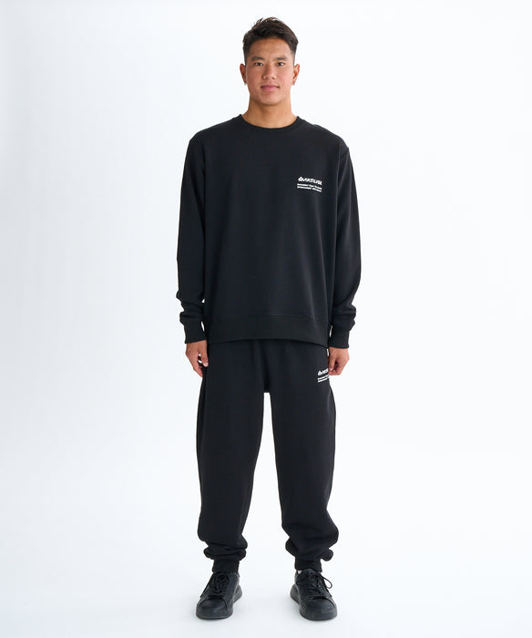 Quiksilver HAND DRAWN SWEAT CREW プルオーバー 特殊裏起毛
