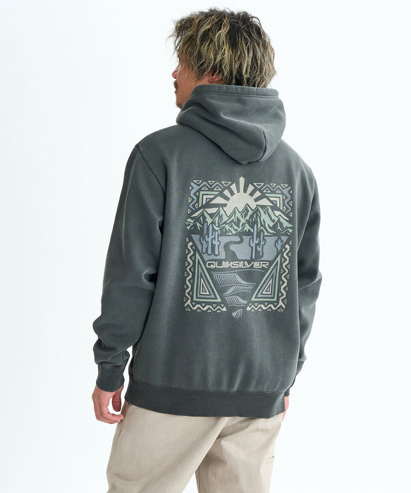 Quiksilver メンズ PG DESERT WAVES SWEAT PK フーディ パーカー 裏起毛