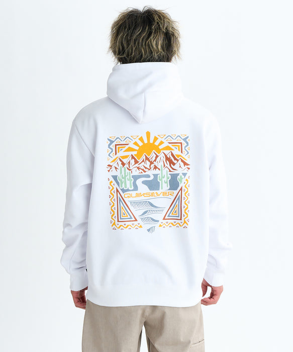 Quiksilver メンズ PG DESERT WAVES SWEAT PK フーディ パーカー 裏起毛