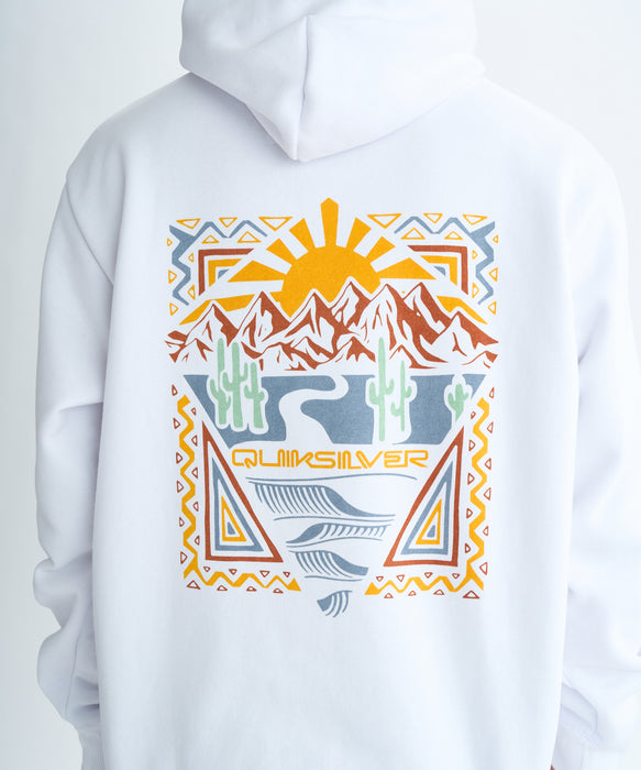 Quiksilver メンズ PG DESERT WAVES SWEAT PK フーディ パーカー 裏起毛